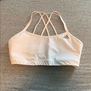 Adidas NEW white sports bra